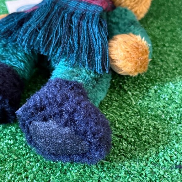 The Boyds Collection Emmett Elfberg 11" Bear Plush Fabric Hat Vintage 1996 NEW - Picture 2 of 14